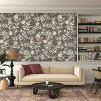 Roseberry with Birds 127-4022